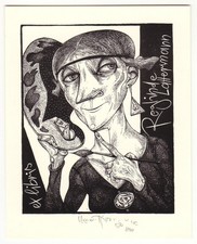 KARL-GEORG HIRSCH: Exlibris für Reglinde Lattermann, Palette