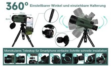 60X80 HD Monokular mit