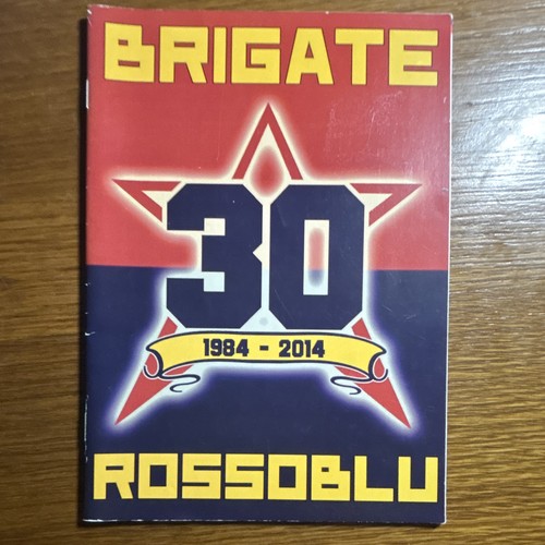 Brigade rossoblu 1984 fanzine - brigade,