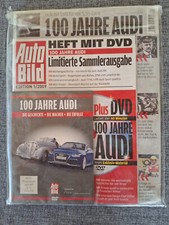 100 Jahre Audi -AutoBild Sonderheft, limitiert, originalverpackt, inkl. DVD