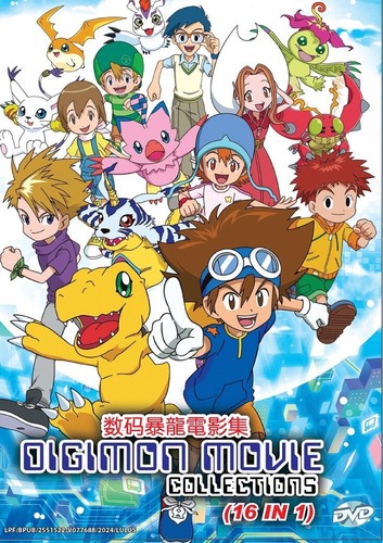 Dvd digimon movie - digimon, collection
