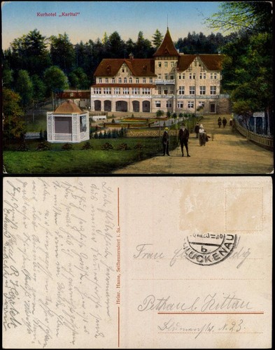 Postcard schluckenau šluknov - postcard,