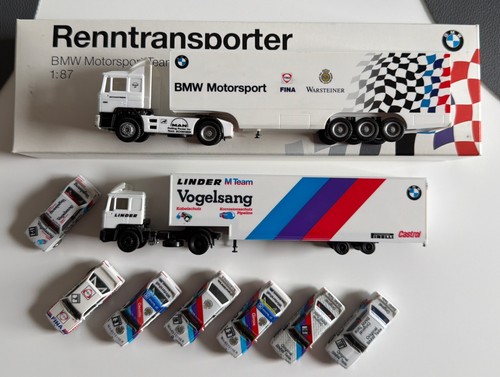 Bmw rennsportset herpa - bmw, 1:87
