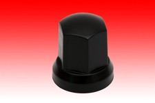 Radmutterkappe schwarz sw - schwarz,