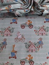 Baumwolljersey  50 x 150 cm  Kinderstoff
