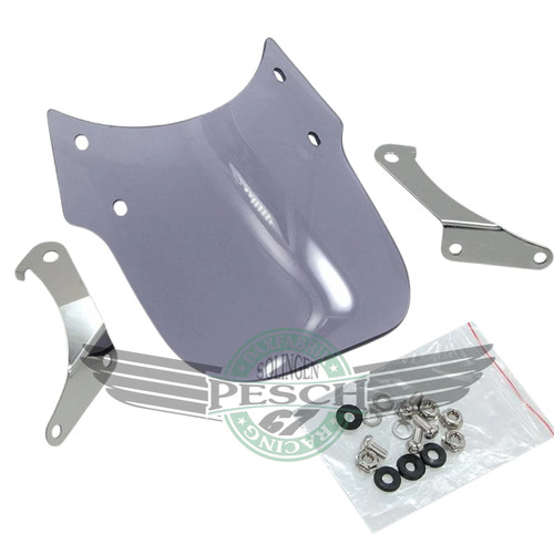 Windschild rauch schwarz dax - rauch,