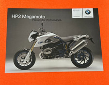 BMW Motorrad HP 2 HP2 Megamoto Prospekt Brochure  2 Seiten 2007 -rar