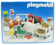 PLAYMOBIL 3495 V1 Krankenhaus Zimmer 1985 NEU & OVP New MISB Figuren Patient