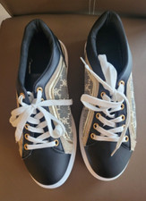 Damen Sneaker schwarz-gold Gr. 39 im Originalkarton