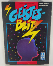 Geistesblitz Wortspiel Gesellschaftspiel FX Schmid Vollständig aus 1991