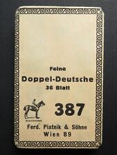 Vintage Spielkarten Piatnik