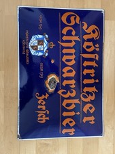 Altes Emailleschild Um 1930