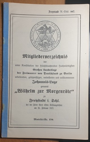 Freystadt schlesien loge - freystadt,