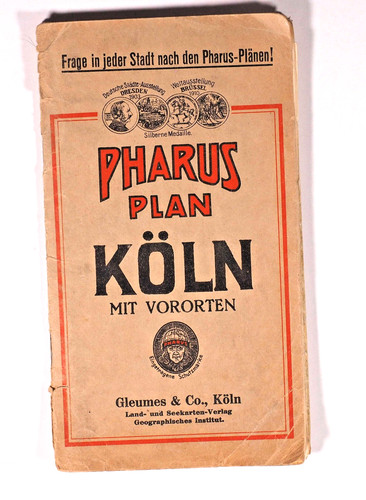 Pharus stadtplan von köln - stadtplan,