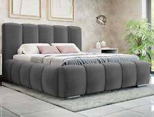 Polsterbett Wizko mit Bettkasten und Lattenrost Doppelbett Stauraumbett Bett M24