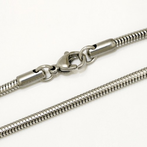 Edelstahl kette schlangenkette - edelstahl,