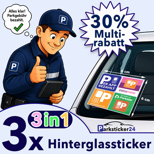 Easypark parkster - 3x,