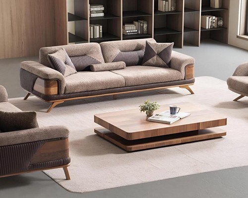 Luxuriöses sitzer sofa - sofa, mit