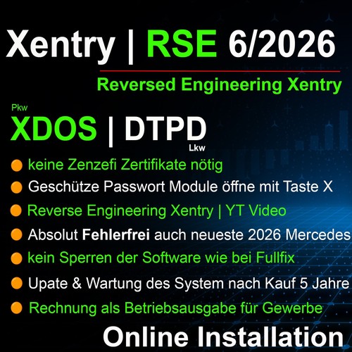 Star diagnose xentry rse - diagnose,