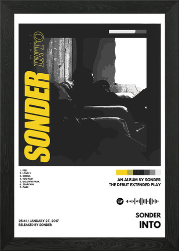 Sonder into album cover kunst - into,
