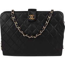 Chanel Quilted Lambskin 24K