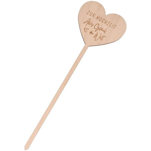 Blumenstecker stab herz zur - stab,