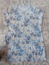 Nachthemd Damennachthemd Schlafshirt Nachtwäsche GR.L/44/46 "Oma"