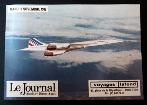 Concorde flug lyon - ak,
