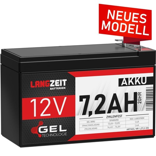 Akku 12v 2ah blei - 12v, gel
