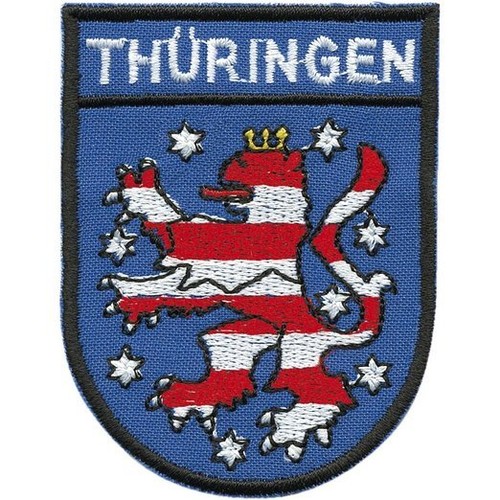 Aufnäher wappen thüringen - aufnäher,