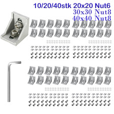 Eckwinkel 2020 3030 4040 Nut 6