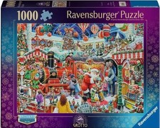 RAVENSBURGER CHRISTMAS PUZZLE*1000 TEILE*SANTA'S STEAM TRAIN GROTTO*LIMITED*OVP