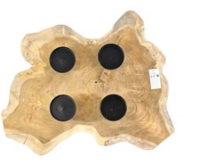 Kerzenhalter teak holz candle - holz,