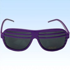 Atzenbrille Lila Shutter
