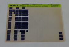Microfich Ersatzteilkatalog Hercules Leichtmofa Electra / Saxonette Stand 05/94