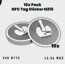 [10 Stück] NFC Tag Sticker