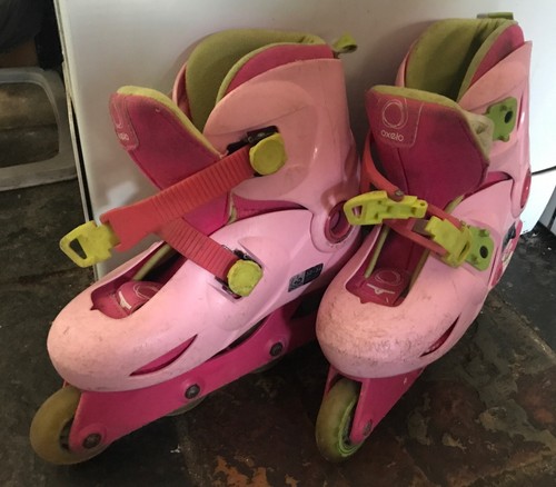 Oxelo rollschuhe pink princess - rollschuhe,