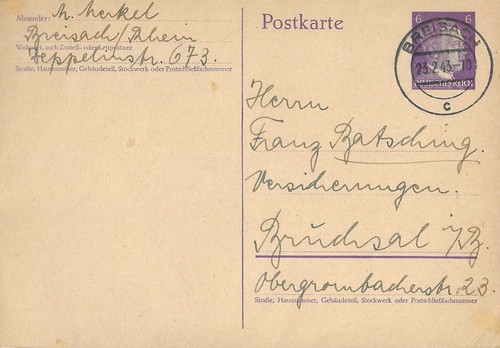 Los vom 04 heimatbeleg - vom, 06.04