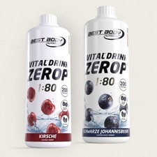 Best Body Nutrition Low Carb Vital Drink  2 x 1 L Mineraldrink Sirup  12,50€/Ltr