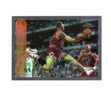 1996-97 Topps Chrome # 176 D.Rodman/ Michael Jordan !!!