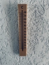 Sauna Thermometer bis 120 Grad 31 x 6 cm