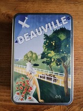 Vintage metalldose deauville - vintage, "deauville"