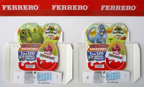 4er pack natoons dinosaurier - pack,