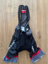 Castelli Free Aero Herren Radhose Trägerhose Bibshort Schwarz grau rot Kit S