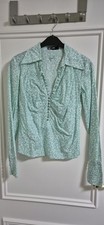 Only bluse grün weiß - only,