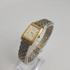 Seiko Damen Armbanduhr Vintage Quartz Vergoldet Goldfarben