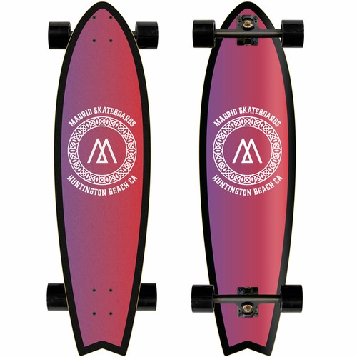 Madrid gun longboard - gun, 36''