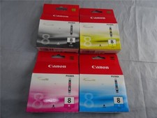 Original Canon  CLI 8 Set KMCY