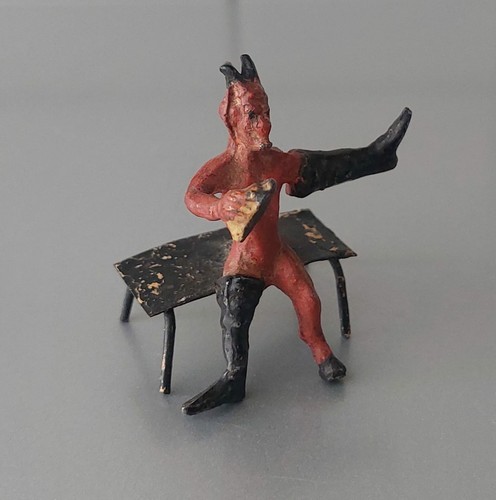Antik wiener bronze teufel - wiener,