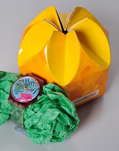 Swatch special packaging - packaging,